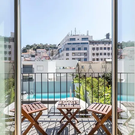 Light Blue Apartments - Downtown Lissabon Exterior foto